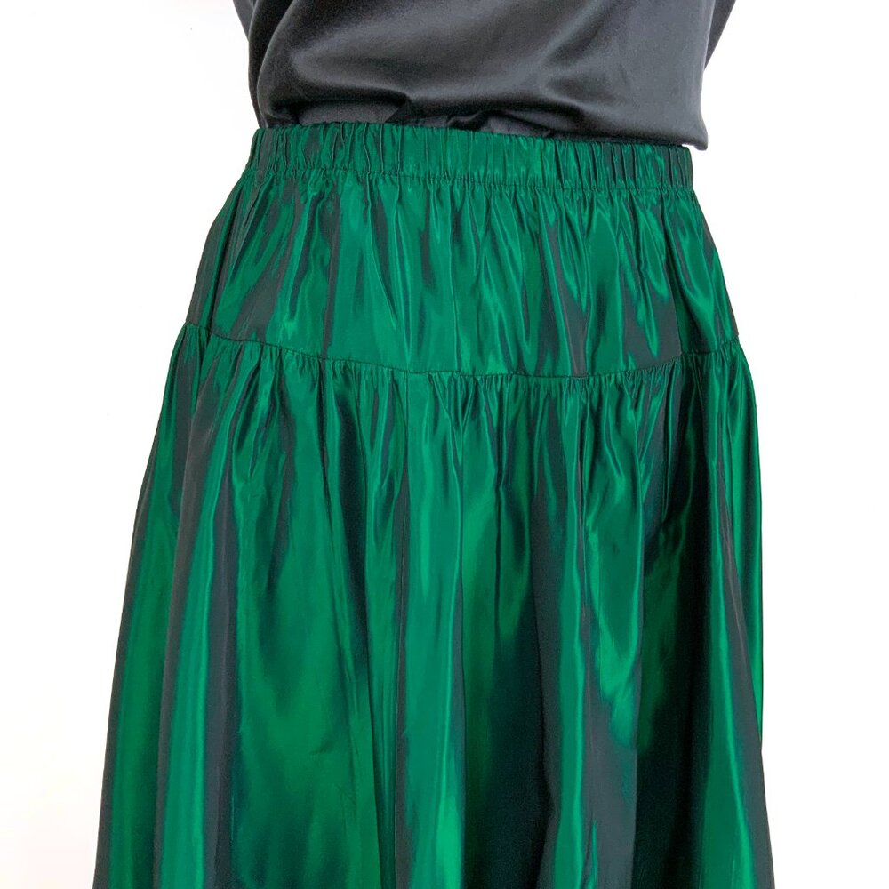 Elegant Green Women's Skirt - Picture 12 of 16